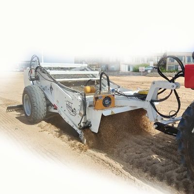 Μέγιστη ταχύτητα οδήγησης 15 χλμ/ώρα Μηχανή καθαρισμού παραλίας με φορτωτές οδήγησης