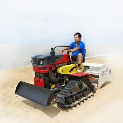 1000 mm Beach Sweeper για παραθαλάσσιες επιχειρήσεις Speed Beach Cleaner Ride-On Beach Tractor